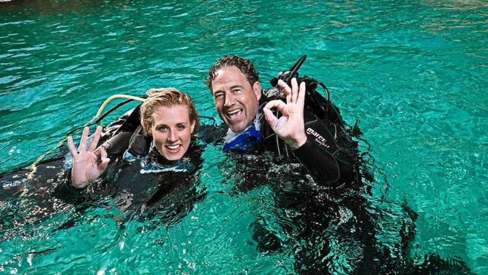 Discover Scuba Diving from the beach