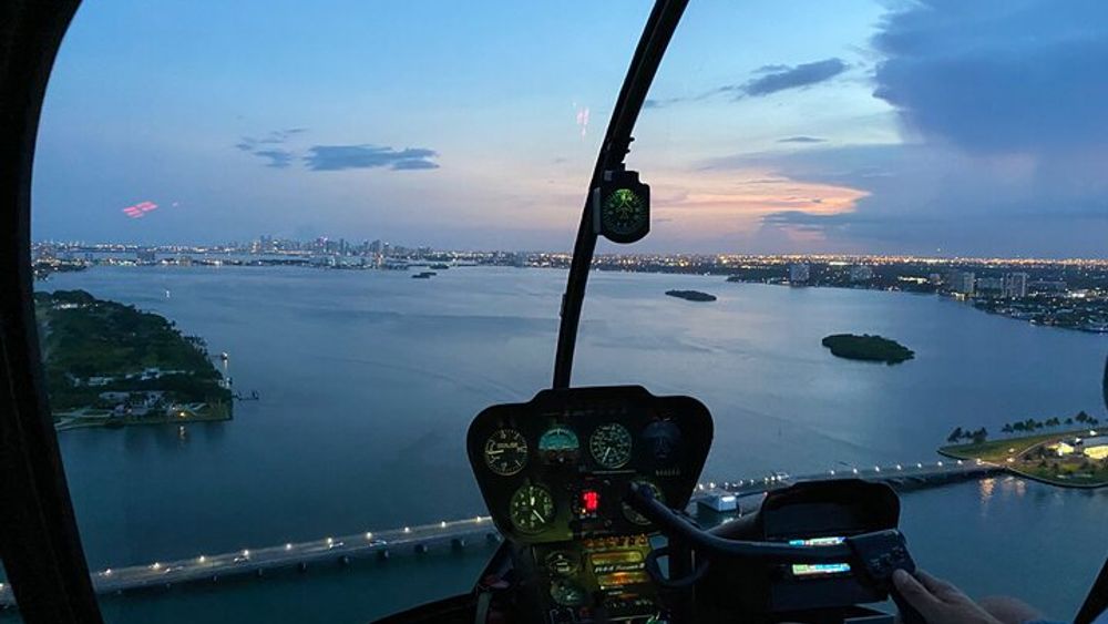 Miami Private Sunset Helicopter Tour