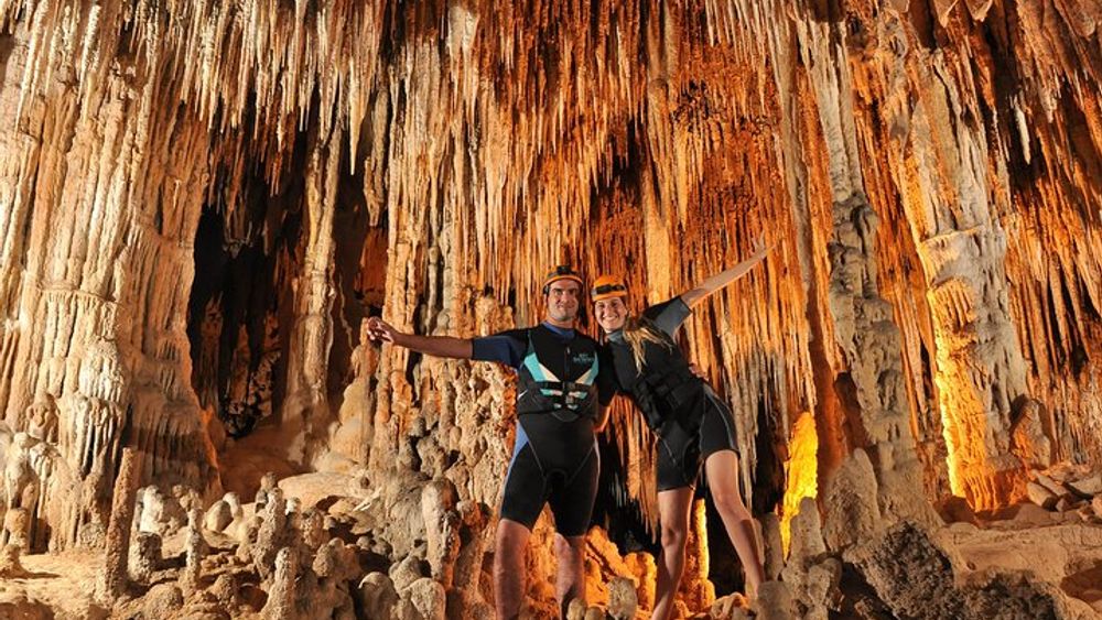 Playa del Carmen to Rio Secreto Nature Reserve with Lunch