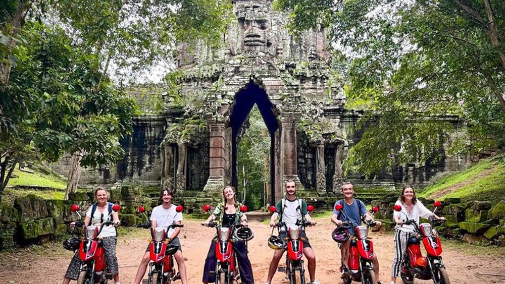 Angkor Wat Sunrise Tour By E-Bike Experience With Breakfast Included