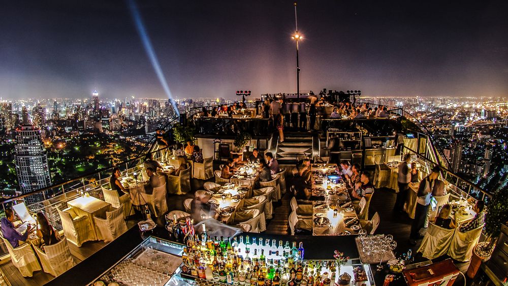 Vertigo Rooftop Fine Dining at Banyan Tree Bangkok