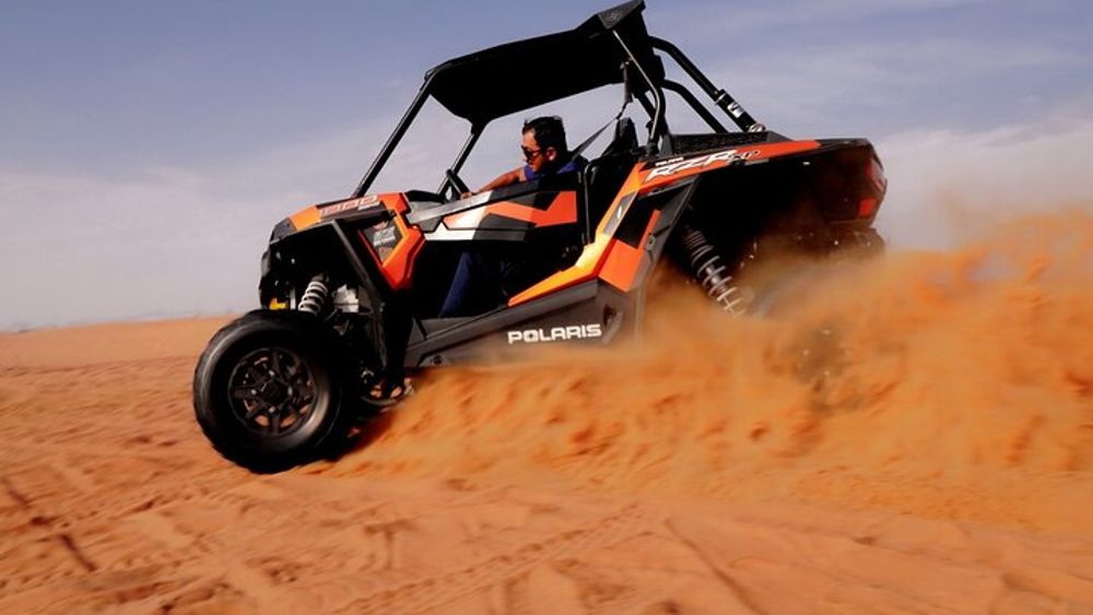 Dubai Desert Dune Buggy Ride and Complimentary Desert Safari