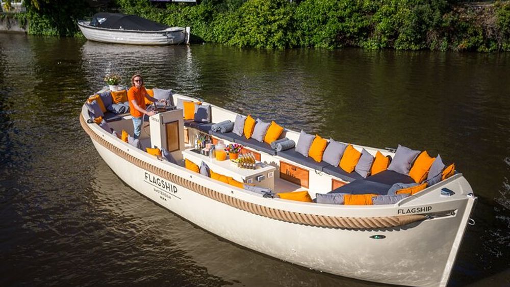Luxury Amsterdam Canal Cruise with Local Skipper