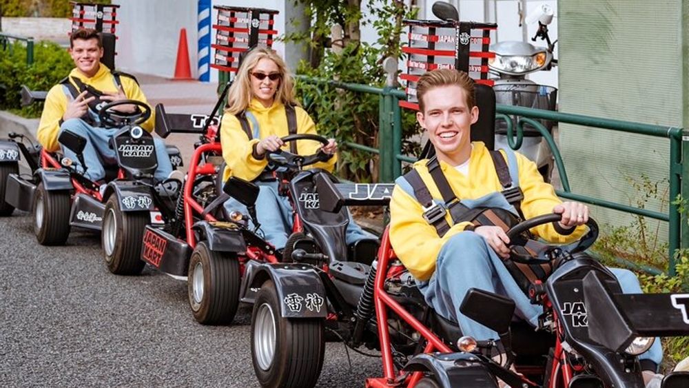 East Tokyo Small-Group Guided Go-Karting Tour on Public Roads