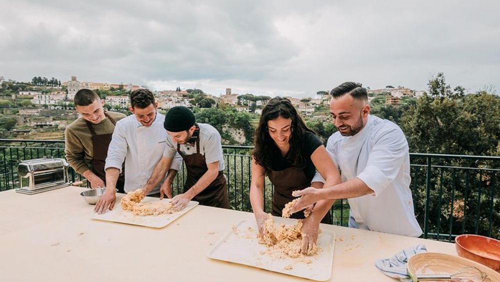 Marco and Tano Cooking Class