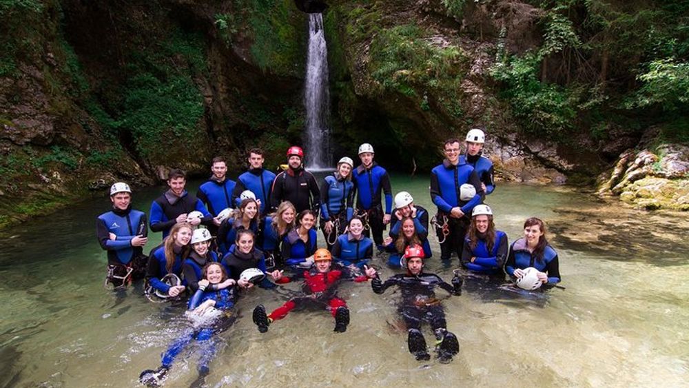 Canyoning And Rafting Adventure in Lake Bled Slovenia