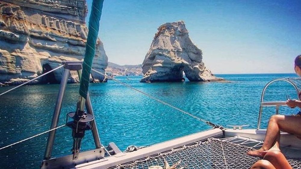 Catamaran Half Day Morning Cruise: Kleftiko
