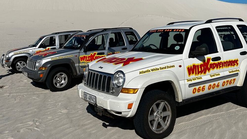 WildX Adventures Jeep 4x4 White Sand Dunes in Cape Town Atlantis