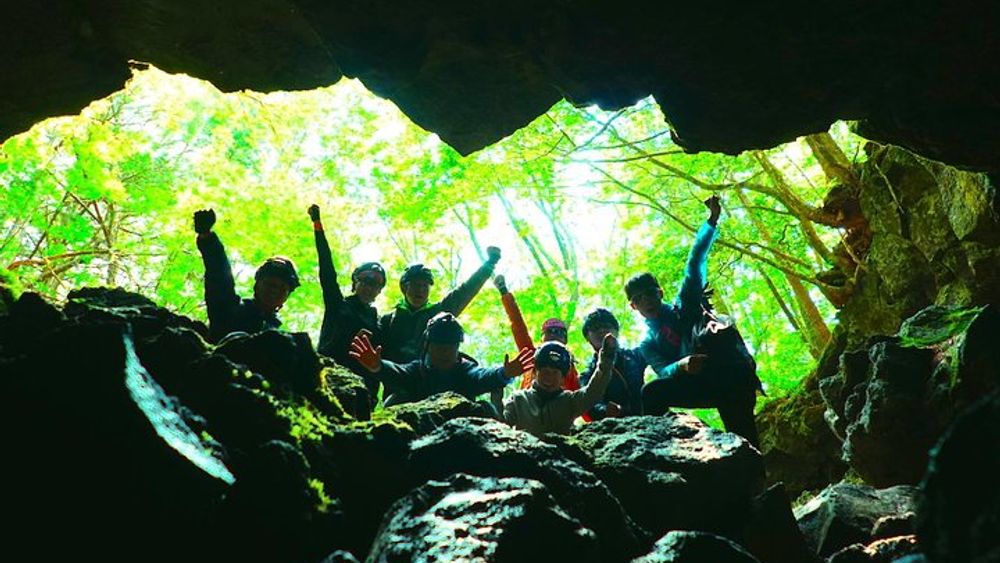 Explore Mt. Fuji Ice Cave in Aokigahara Forest