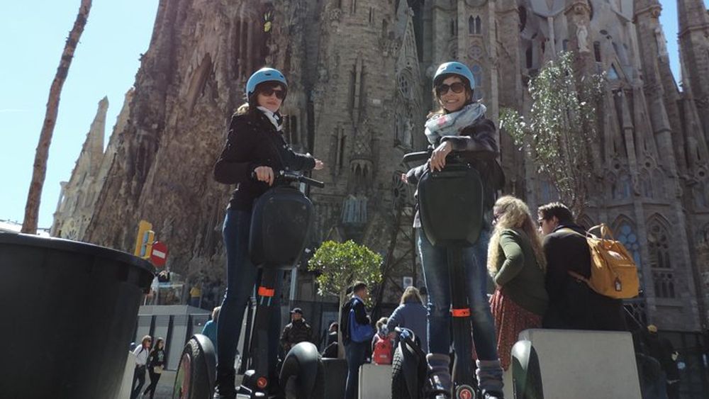 Barcelona Segway Tour with Sagrada Familia Stop