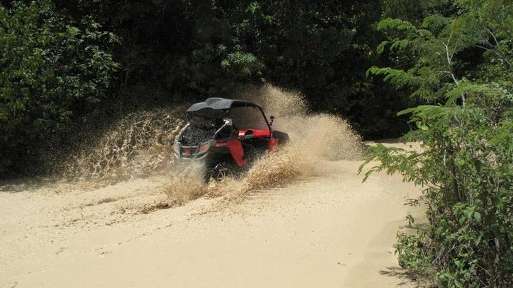 Jungle Buggy and Snorkeling Tour from Playa del Carmen