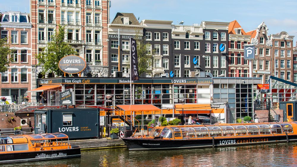 Amsterdam: 1-Hour Lovers Canal Cruise with Audio Guide
