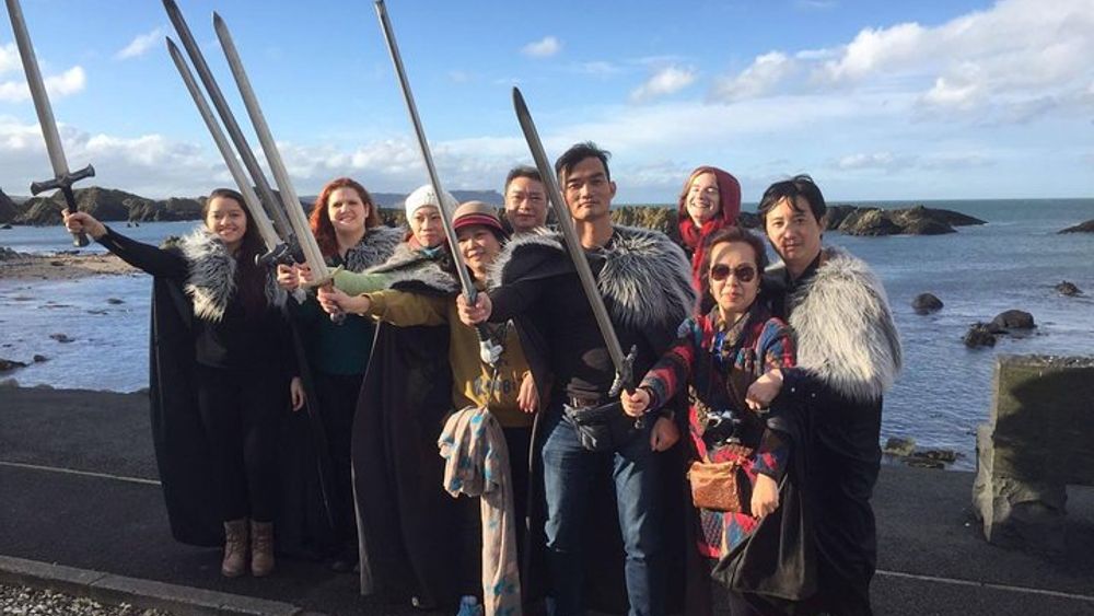 Game of Thrones, Westeros, and Giant's Causeway from Belfast