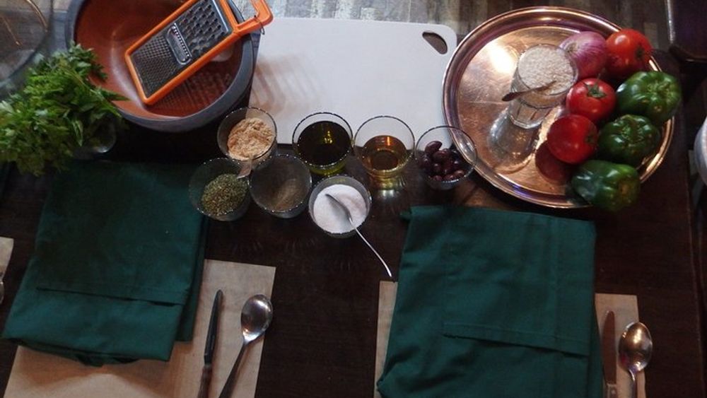 Cooking Class in Athens with Shopping in Central Market & Lunch