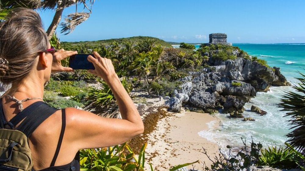 Full Day Tour to Tulum, Cenote Mariposa and Playa del Carmen Eco