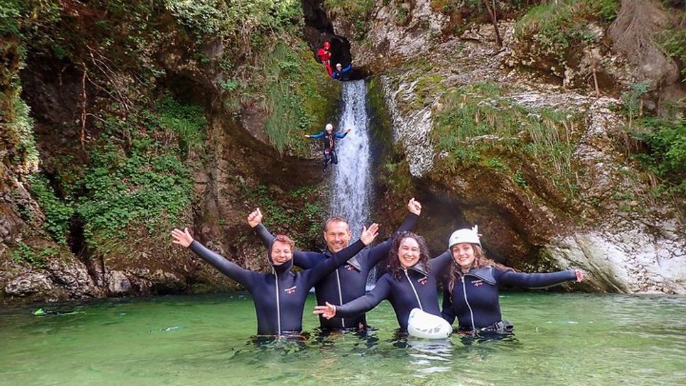 Canyoning Bled Slovenia