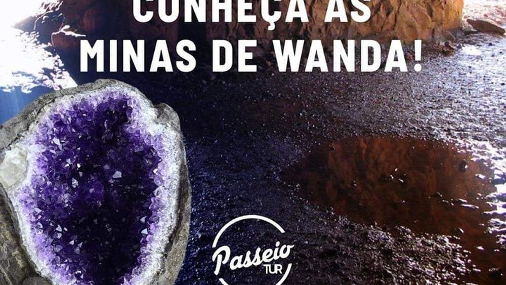Minas de Wanda on ARG + Puerto iguazu with Adilson
