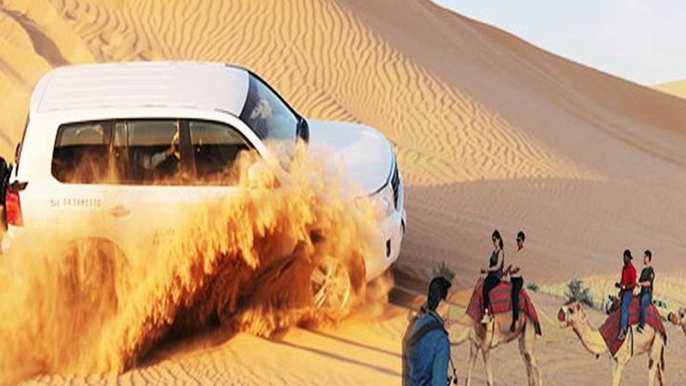 Evening Desert Safari Dubai with BBQ Dinner (Pick Up By Bus)