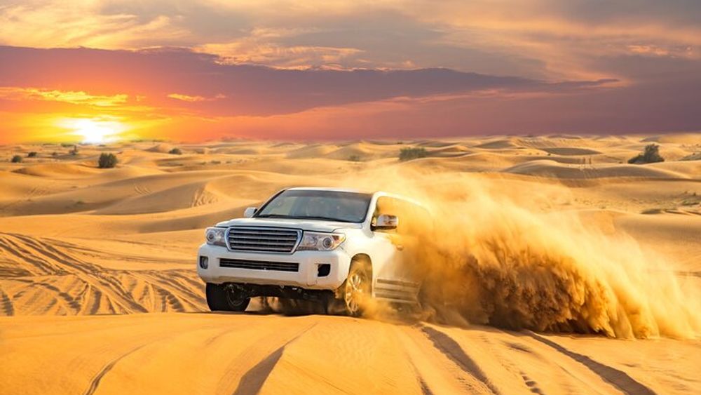 Dubai Evening Jeep Desert Safari Tour