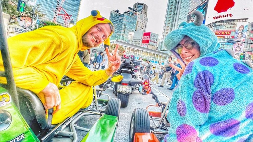 Tokyo Go Kart Tour With Shibuya Crossing