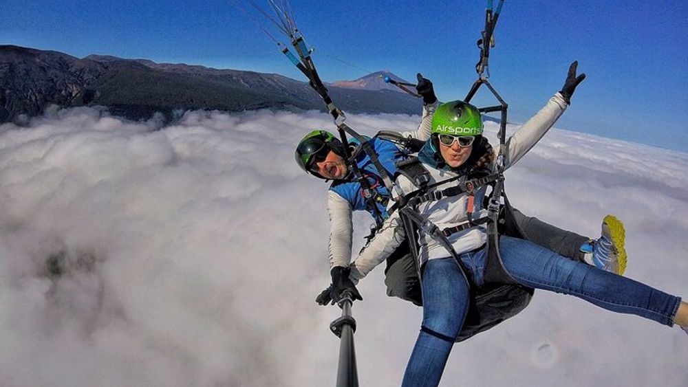 Costa Adeje Gold Paragliding Flight With Videos