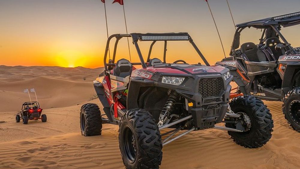 Polaris RZR 1000 dune buggy self drive desert adventure
