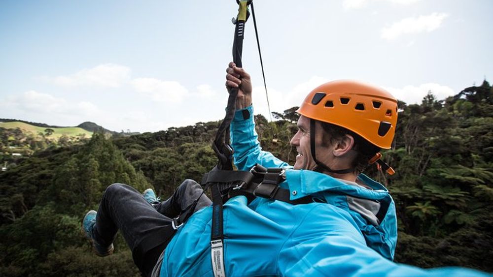 Canopy Ziplining Tour with Mountain Railway Ride, Coromandel