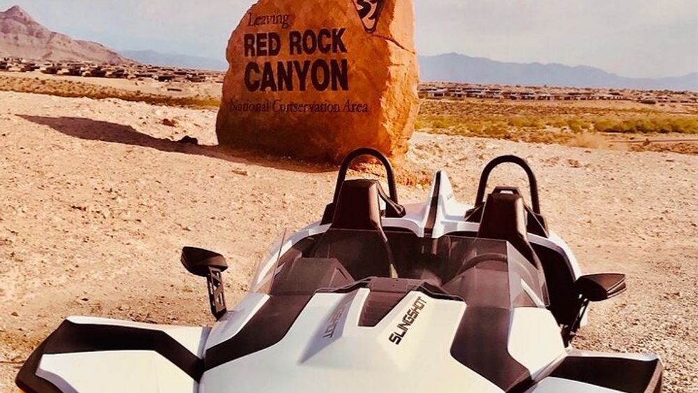 Red Rock Canyon Tour on a Three-Wheeled Motorcycle