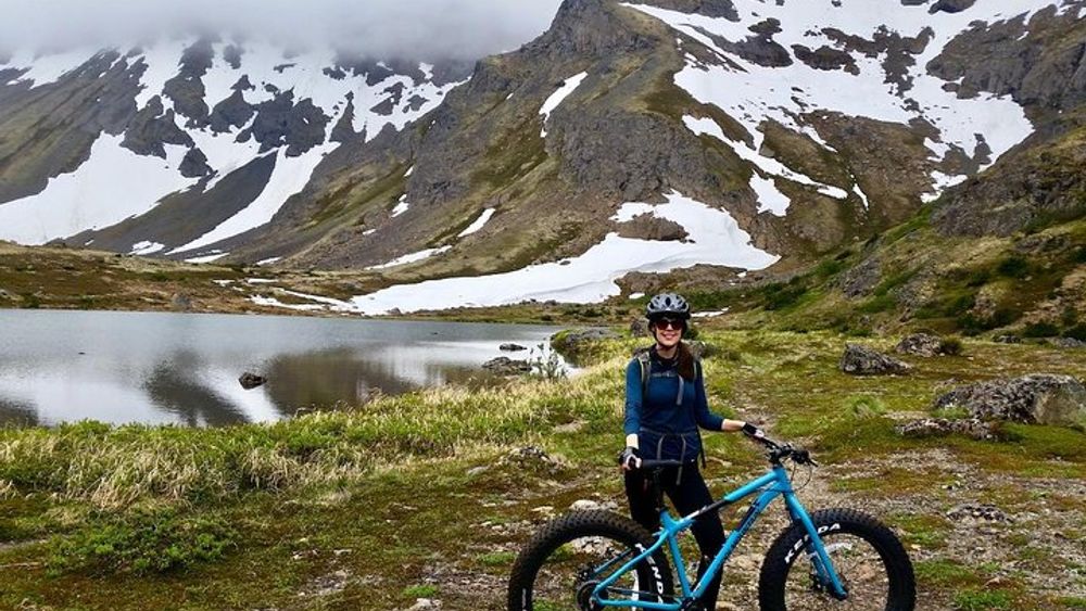 Fat Tire Biking in Chugach State Park Tour