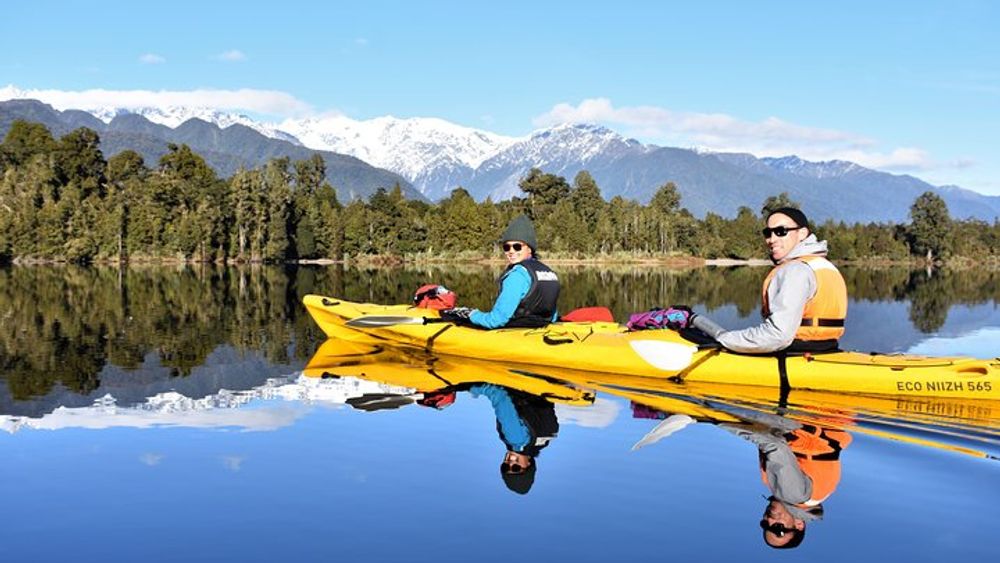 Small-Group Kayak Adventure from Franz Josef Glacier