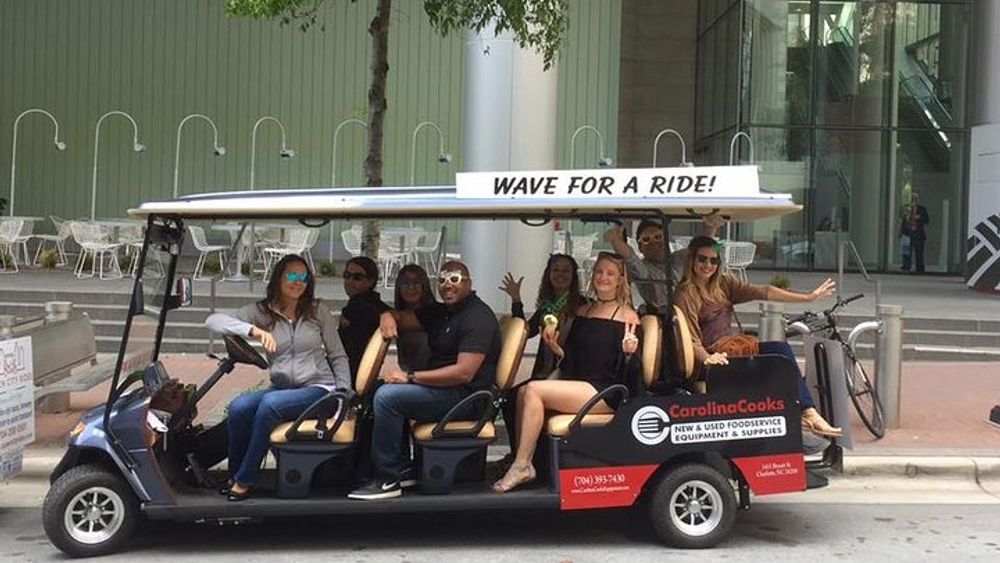 Historical city tour on eco-friendly cart
