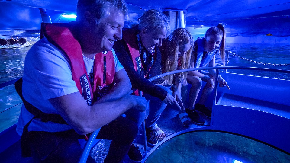 Agent Glass Bottom Boat Adventure & Entry 