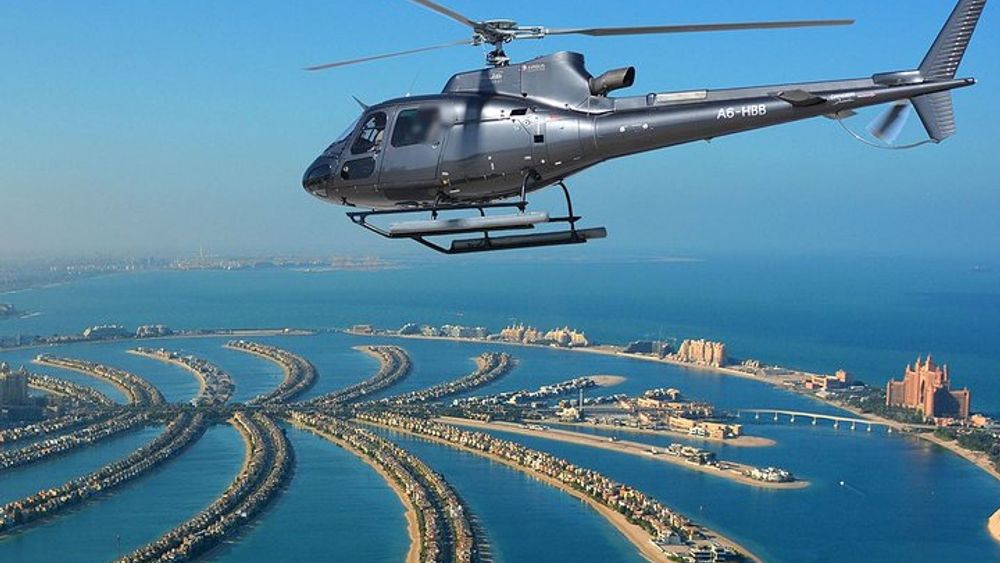 Dubai Helicopter Tour With Pickup Option