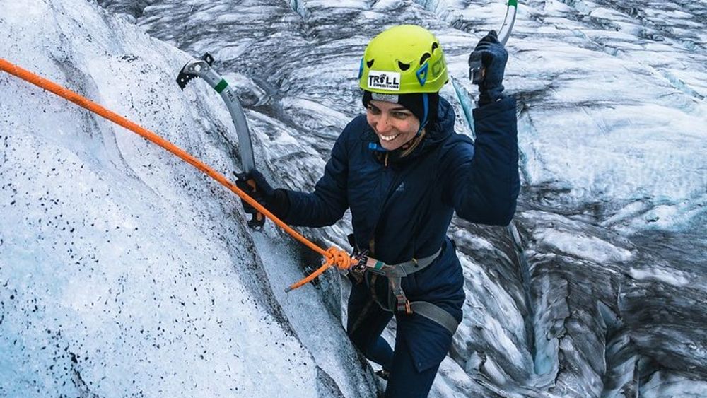 Glacier Hike and Ice Wall Experience from Skaftafell
