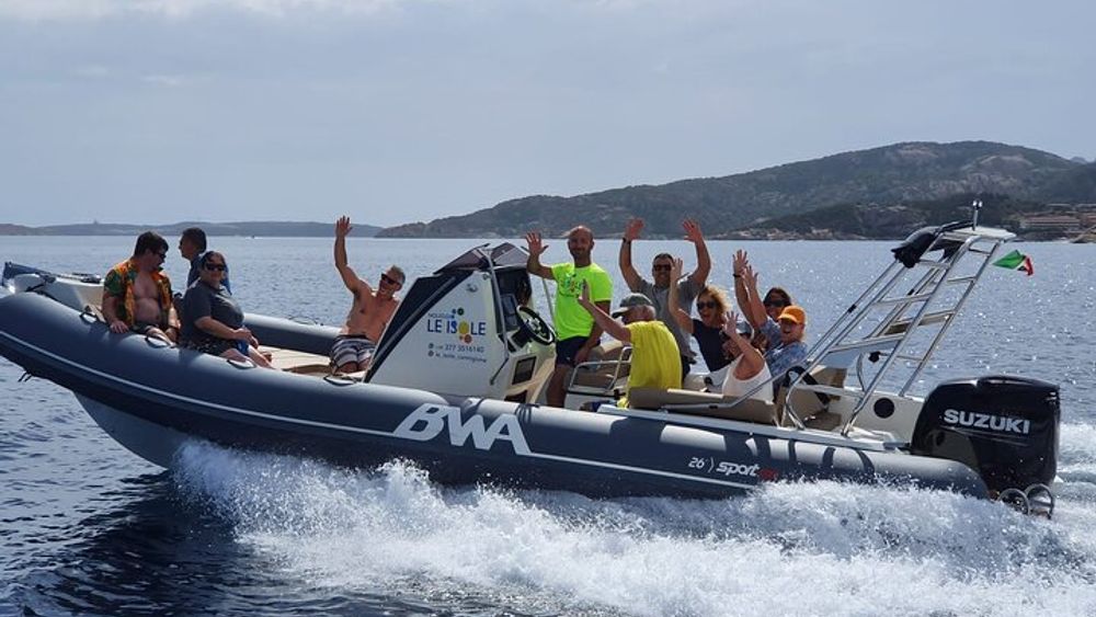 Boat Tour Full Day La Maddalena, Caprera, Spargi, Budelli