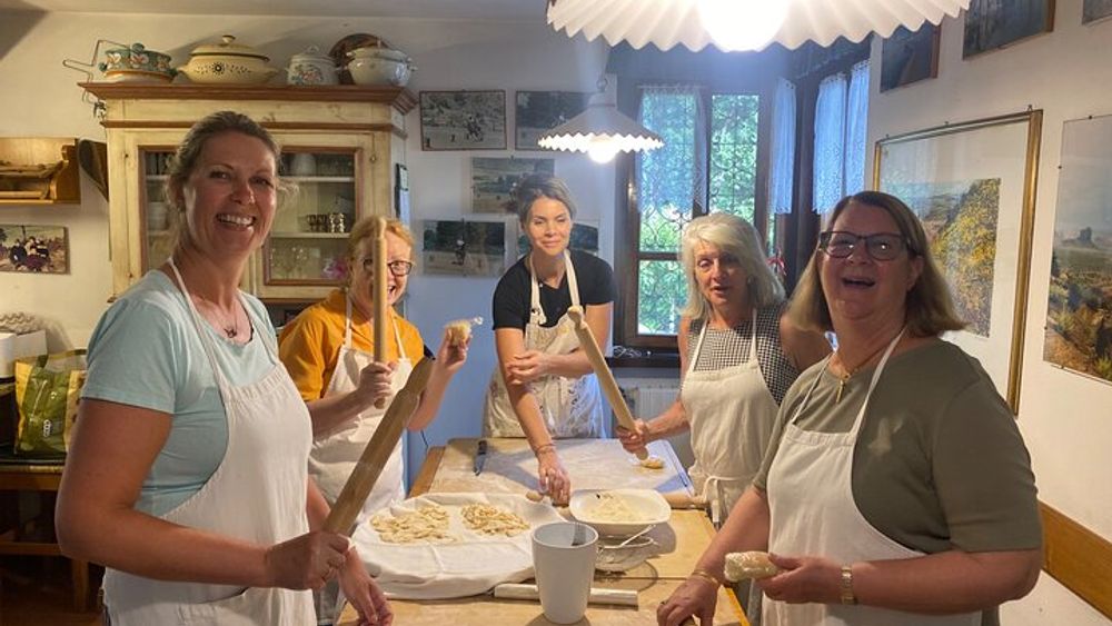 With your hands in the dough ...... Cortona