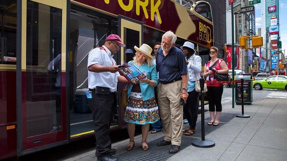 New York City Hop-On Hop-Off Double-Decker Big Bus Tour