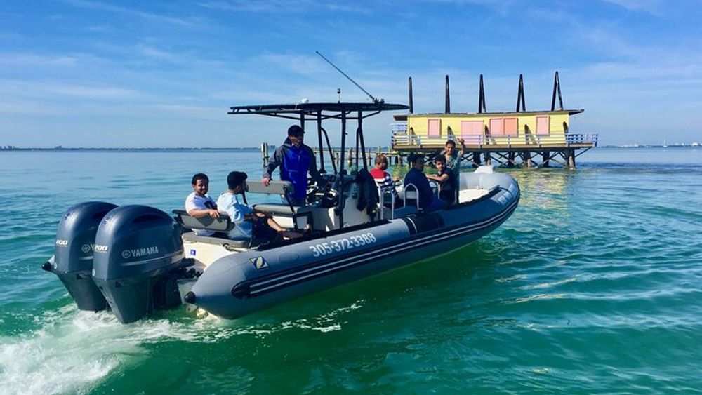 Miami and Stiltsville Small-Group Sightseeing Boat Tour