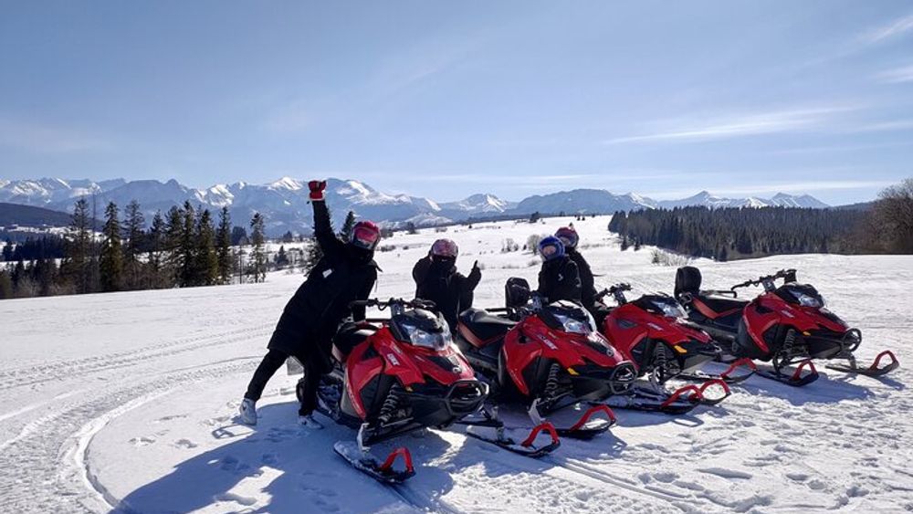 Snowmobiles and Thermal Pools from Krakow