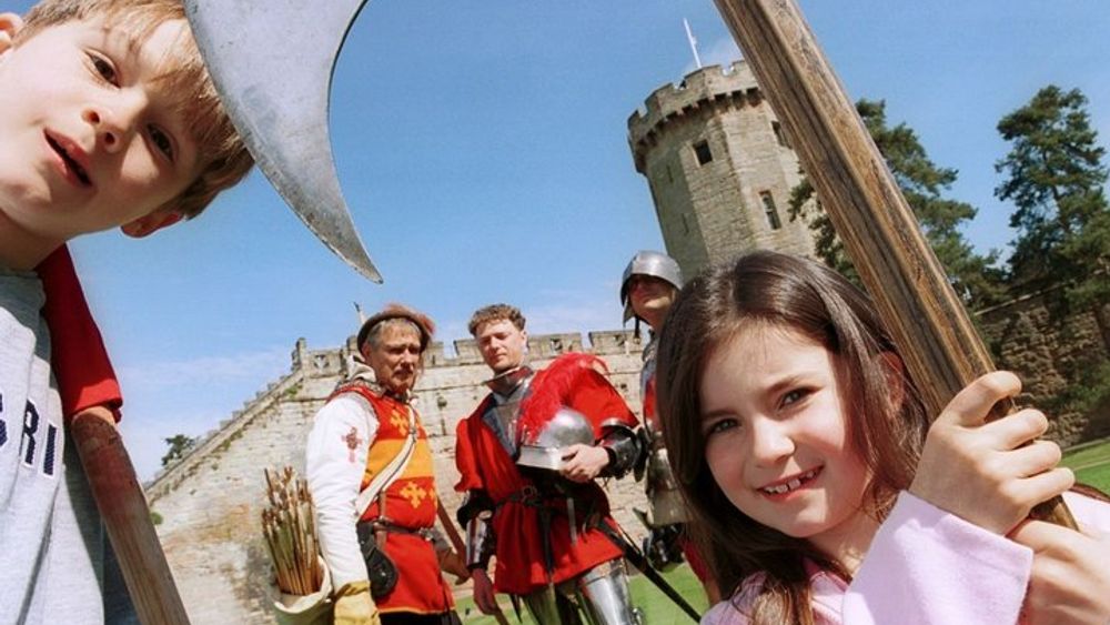 Warwick Castle Self-Guided Tour & Train Tickets from London