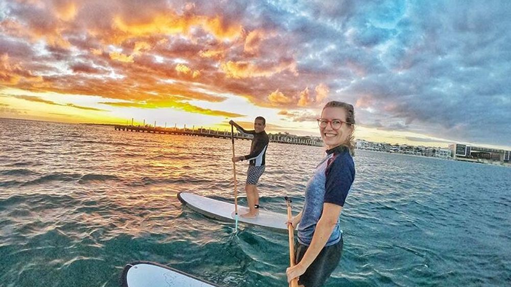 Playa del Carmen Guided Guided Paddleboard Tour