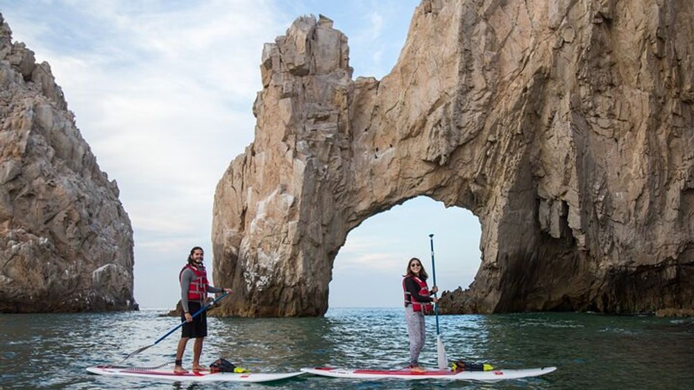 Paddleboard Expedition to the Arch of Cabo San Lucas, Lovers Beach & Snorkel