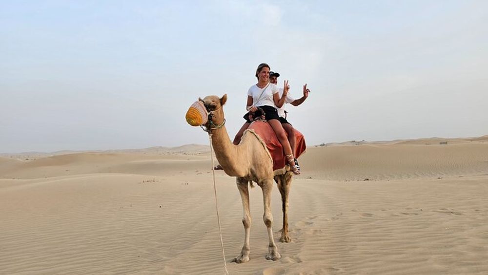 Abu Dhabi Desert Safari Tour with BBQ Buffet Dinner and Live Show