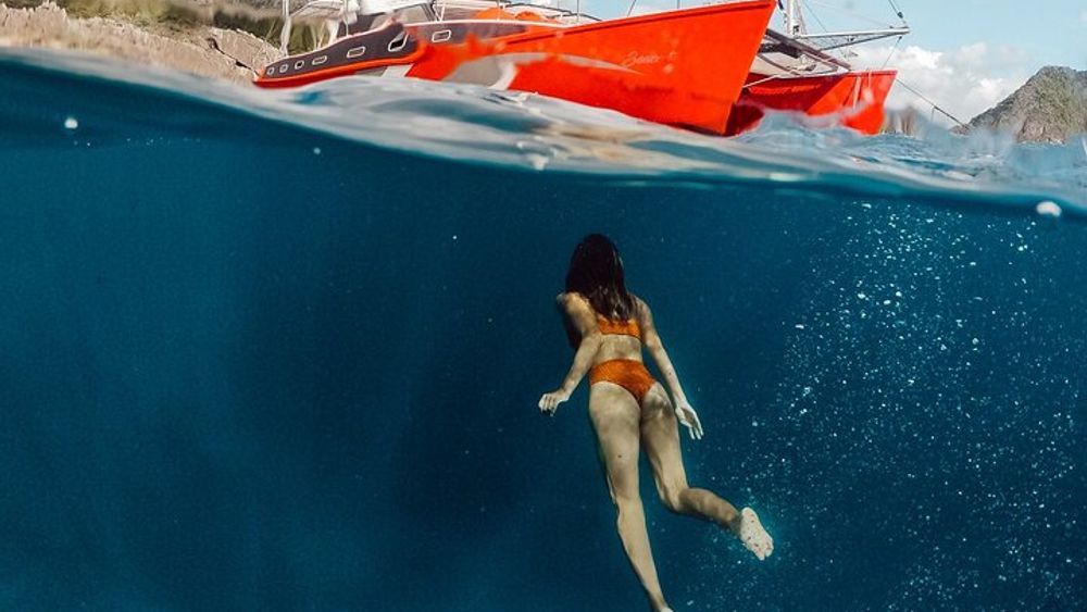 Seacret Luxury Catamaran Yacht Group Island Hopping Tour