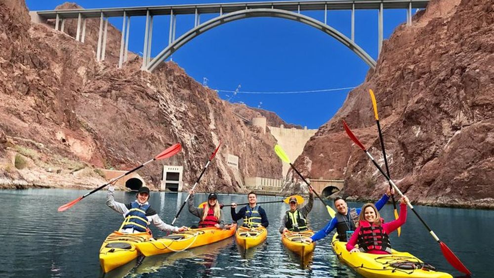 Hoover Dam Kayak Tour on Colorado River