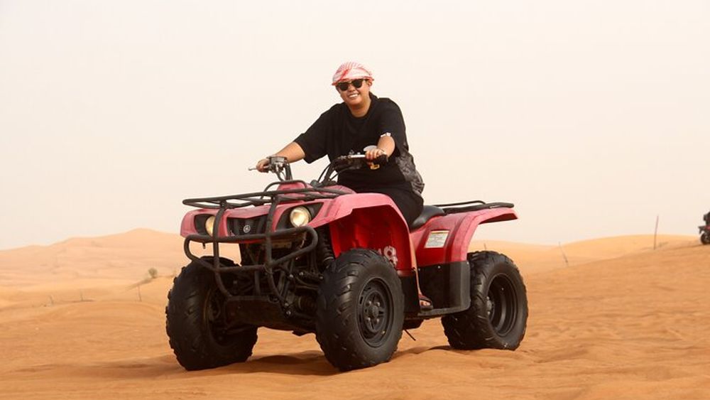 ATV Quad Bike Desert Adventure Tour In Dubai