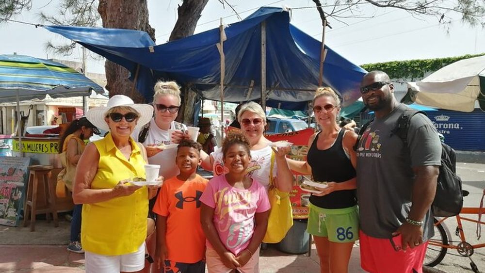 crazy walking food tour Inlakech Playa del Carmen