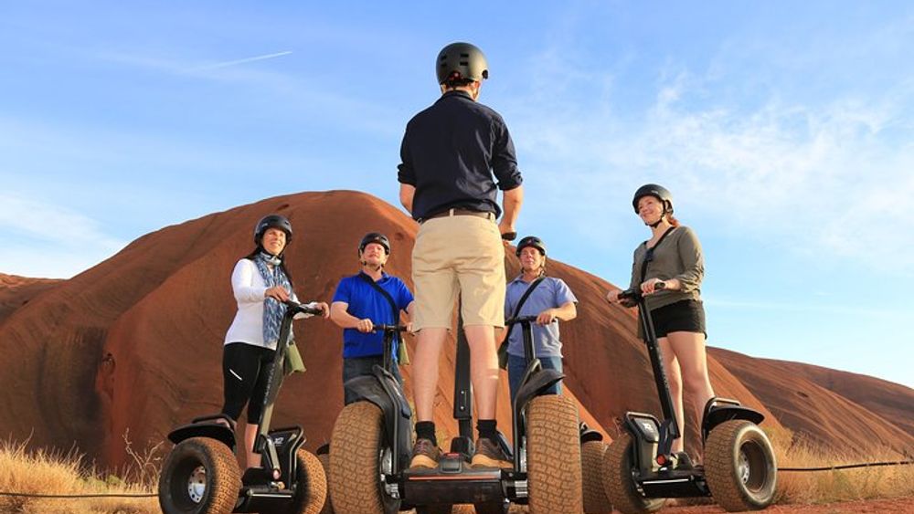 Small-Group Segway Tour Around Uluru, Sunrise or Day Options