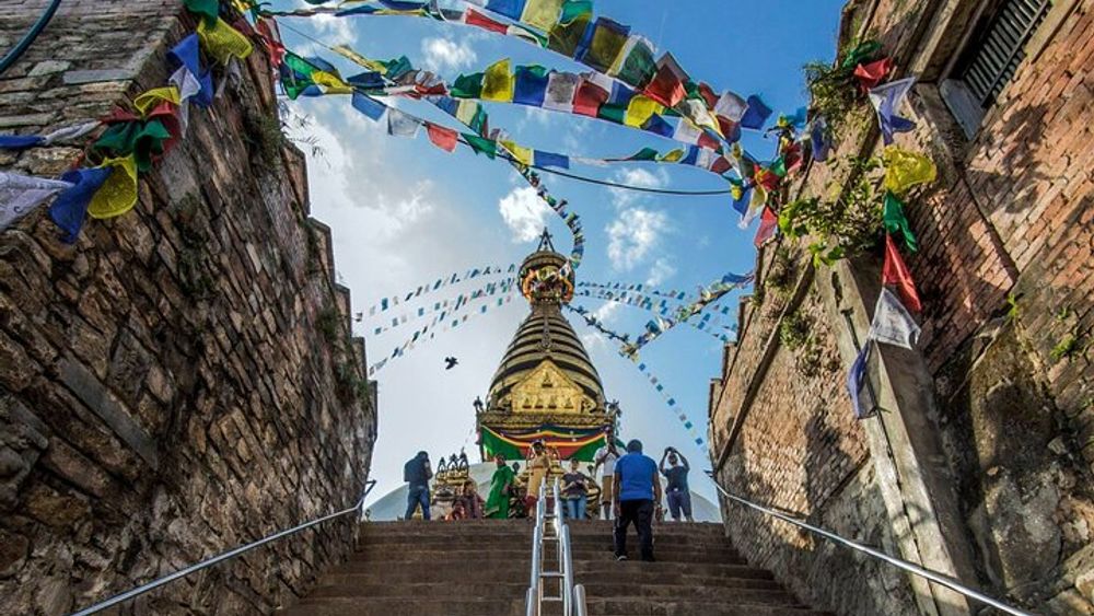 3 Hours Walking Tour at Swayambhunath