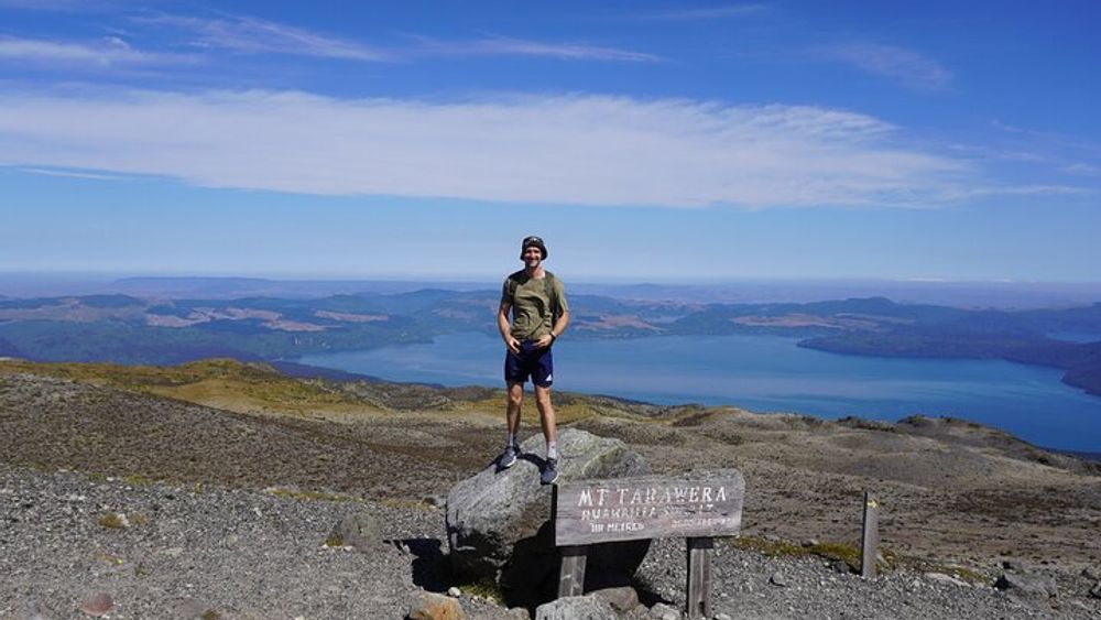 Mt Tarawera Volcanic Guided Hike Experience